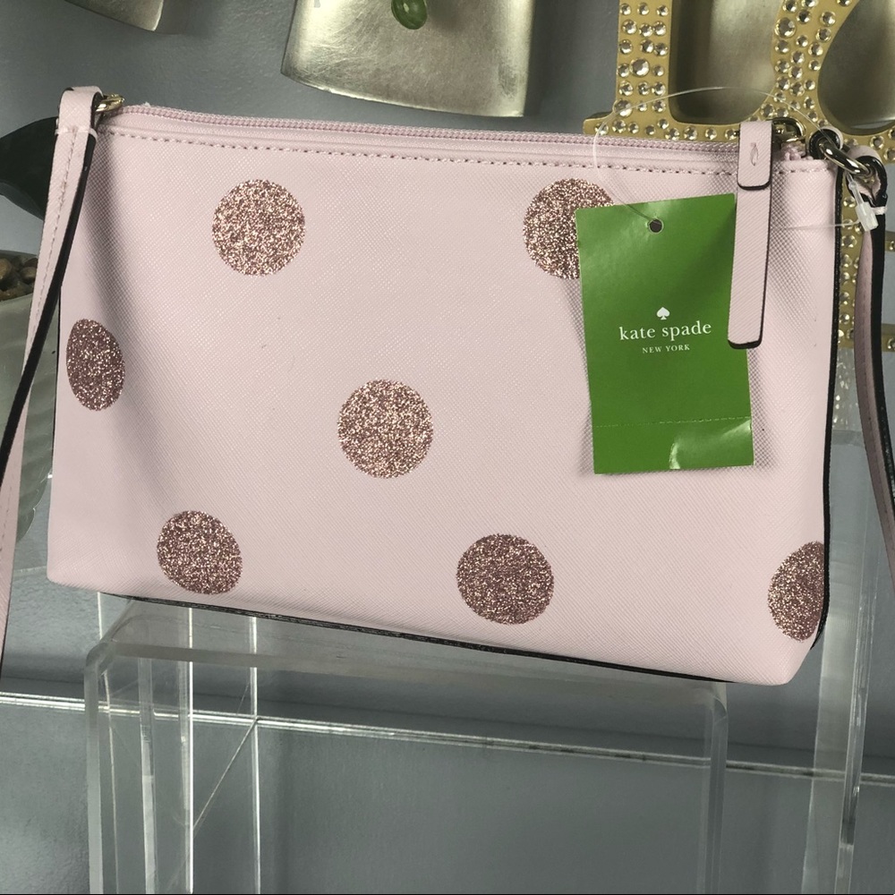 Kate Spade Hani Haven Lane Polka Dot Crossbody Bag - Picture 4 of 8